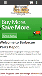 Mobile Screenshot of barbecuepartsdepot.com